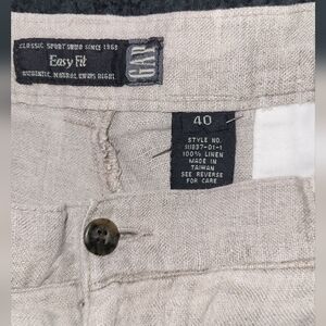 Gap Mens Linen Shorts Mens 40